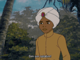 a cartoon character says sim sim salabim