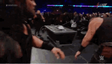 Roman Reigns Dean GIF - Roman Reigns Dean Ambrose GIFs