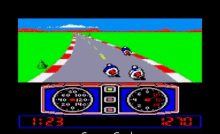 super cycle motocycle racing amstrad464 amstrad cpc retro gaming