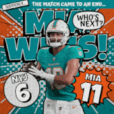 Miami Dolphins (11) Vs. New York Jets (6) Post Game GIF - Nfl National Football League Football League GIFs