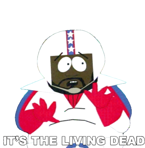 Its The Living Dead Chef Sticker - Its The Living Dead Chef Jerome Mcelroy Stickers