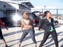 3three Black Women Dancing Dancing GIF - 3three Black Women Dancing Dancing Aunts GIFs