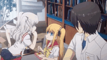 Eating Anime GIF - Eating Anime Classmates GIFs