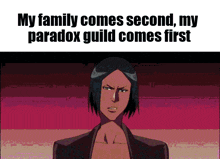 My Family Comes Second My Paradox Guild Comes First Fullbringer GIF - My Family Comes Second My Paradox Guild Comes First Paradox Fullbringer GIFs