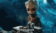 I Am Groot Baby Groot GIF