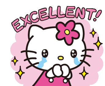 Cute Hello Sticker - Cute Hello Kitty - Discover & Share GIFs