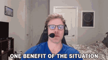 One Benefit Of The Situation Dave Olson GIF - One Benefit Of The Situation Dave Olson Dolson GIFs