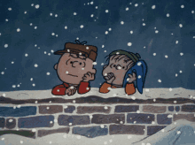 Charlie Brown Christmas Snowing GIF - Charlie Brown Christmas Charlie Brown Snowing GIFs