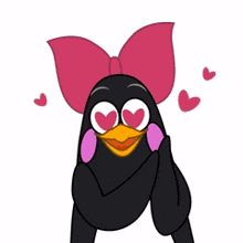 g%26g penguin wild with joy love you