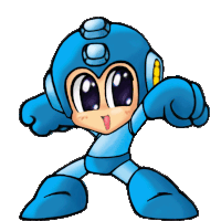 Mega Man Rockman Sticker - Mega Man Rockman Megaman Stickers
