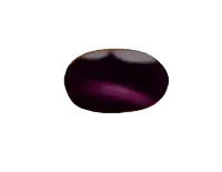 a purple sphere on a white background that looks like a balloon