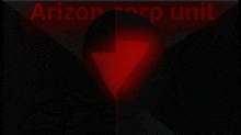 arizona corp unit written on a black background