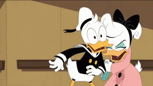 daisy duck and donald duck