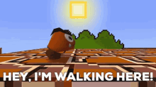 Smg4 Goomba GIF - Smg4 Goomba Hey Im Walking Here GIFs