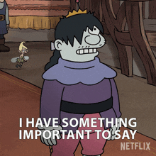 I Have Something Important To Say Prince Derek GIF