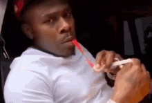 Dababy Dababy Eating Fruit Rollup GIF - Dababy Dababy Eating Fruit Rollup Dababy Eating GIFs