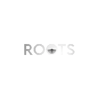 a 3d rendering of the word roots is shown on a white background