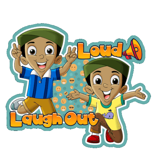 Laugh Out Loud Dholu Sticker - Laugh Out Loud Dholu Bholu Stickers