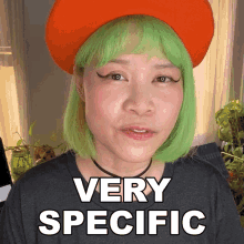 Very Specific Goldie Chan GIF - Very Specific Goldie Chan A Special One GIFs