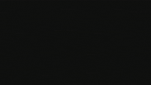 a red and green infinity symbol against a black background