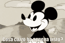 Topolino Cosa Ho Visto GIF - My Eyes Mickey Mouse Wtf GIFs