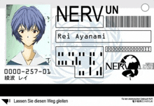 a card that says nervun on it