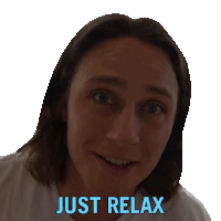 Just Relax Michael Downie Sticker - Just Relax Michael Downie Downielive Stickers