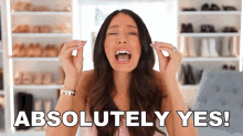 Absolutely Yes Shea Whitney GIF - Absolutely Yes Shea Whitney Yes For Sure GIFs