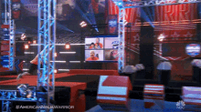 Overcoming Obstacles American Ninja Warrior GIF - Overcoming Obstacles American Ninja Warrior Running Through Obstacles GIFs