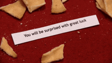 Sml Fortune Cookie GIF - Sml Fortune Cookie You Will Be Surprised With Great Luck GIFs