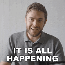 It Is All Happening Lewis Jackson GIF - It Is All Happening Lewis Jackson It'S All Going On GIFs