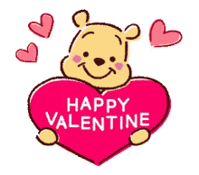 Happy Valentine Hearts GIF