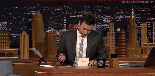 Writing A Serious Complaint GIF - Jimmy Fallon Writing Pen To Paper GIFs letter greetings