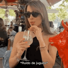 Cristinaporta Juguito GIF - Cristinaporta Juguito Sipping GIFs