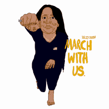 us march