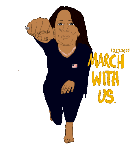 March With Us Womens March Sticker - March With Us Womens March March Stickers