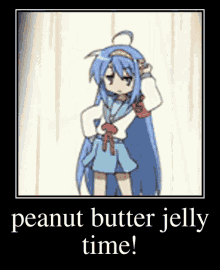 Its Peanut Butter Jelly Time GIF - Its Peanut Butter Jelly Time Lucky Star GIFs