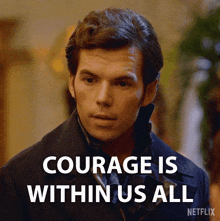 Courage Is Within Us All Colin Bridgerton GIF