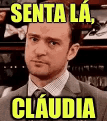 Senta Lá Cláudia / Claudia / Irritada / Sem Paciência / Justin Timberlake GIF - Justin Timberlake Not Interested Annoyed GIFs