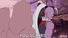 You Scared Huntara GIF - You Scared Huntara She Ra And The Princesses Of Power GIFs
