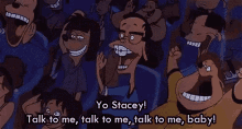 Talk To Me Stacey GIF - Talk To Me Talk Stacey GIFs