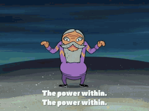 The Power within Spongebob. The power within