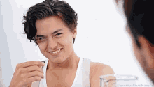 Riverdale Cole Sprouse GIF - Riverdale Cole Sprouse Laugh GIFs