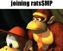 Joining Ratssmp Minecraft GIF - Joining Ratssmp Minecraft Donkey Kong GIFs