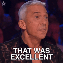 That Was Excellent Bruno Tonioli GIF - That Was Excellent Bruno Tonioli Britains Got Talent GIFs