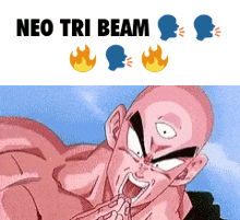 Neo Tri Beam Dragon Ball Z GIF - Neo Tri Beam Dragon Ball Z Dragon Ball GIFs