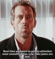 House Md Low Rider Jeans GIF - House Md Low Rider Jeans Hot GIFs