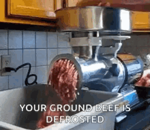 Ground Beef Grinder GIF - Ground Beef Grinder GIFs