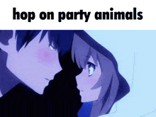 Party Animals Anime GIF - Party Animals Anime Anime Kiss GIFs