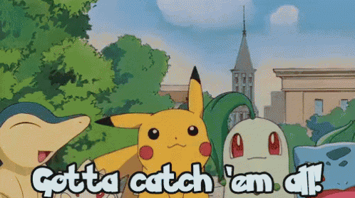 gotta catch all of them — SO YOU WANT TO MAKE GIFS